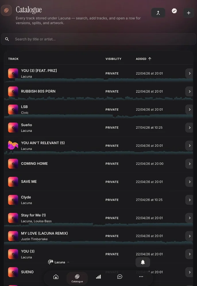 Sonakora catalogue on a tablet